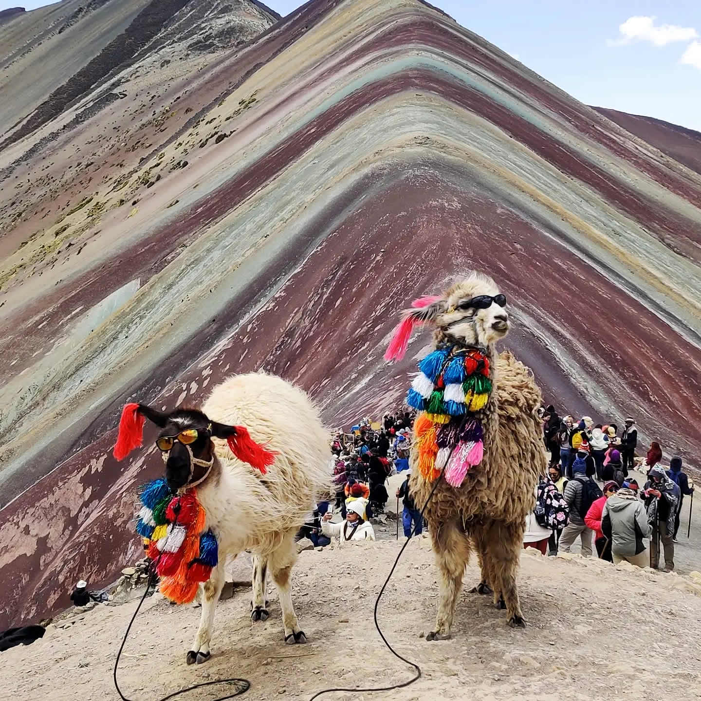 montaña de colores